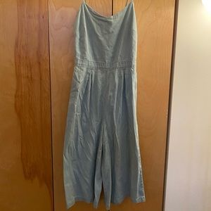 Light blue pant Jumpsuit